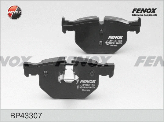Kit de plaquettes de frein, frein à disque FENOX BP43307