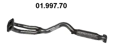Tuyau d'échappement EBERSPÄCHER 01.997.70