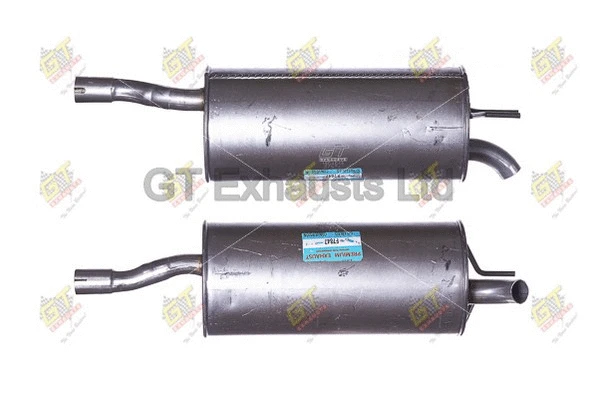 Silencieux arrière GT Exhausts GFT847