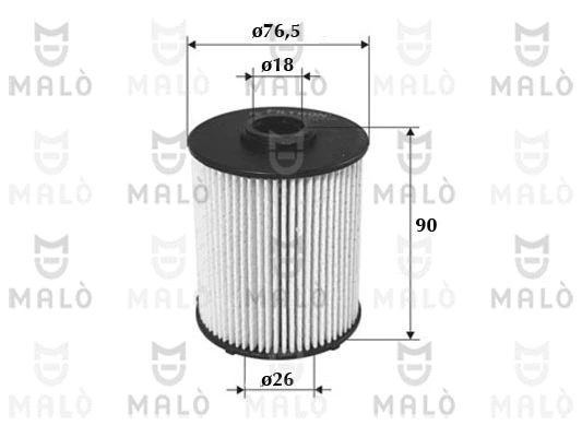 Filtre à carburant AKRON-MALÒ 1520102