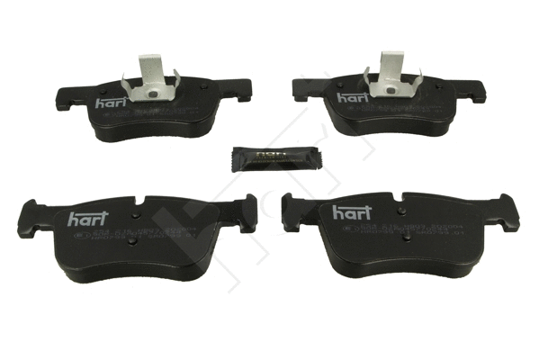 Kit de plaquettes de frein, frein à disque HART 254 216