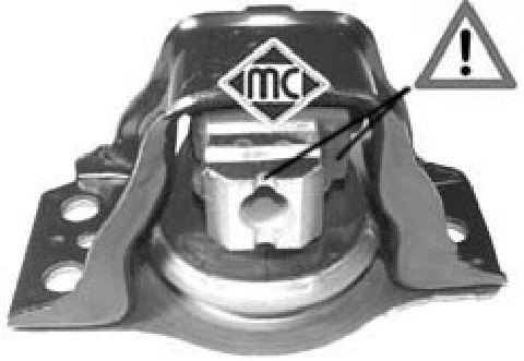 Support moteur Metalcaucho 04638