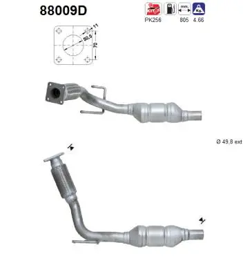 Catalyseur AS 88009D