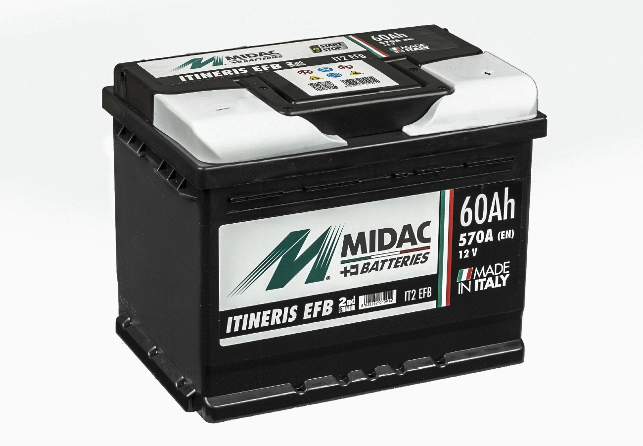 Batterie de démarrage MIDAC S.p.A. IT2 EFB
