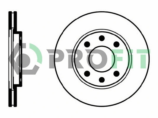 Disque de frein PROFIT 5010-0214