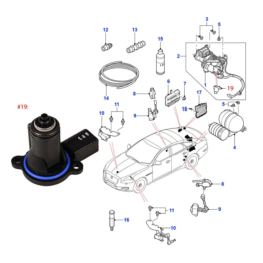 Valve de limitation de pression, suspension pneumatique Miessler Automotive 5473-01-9479