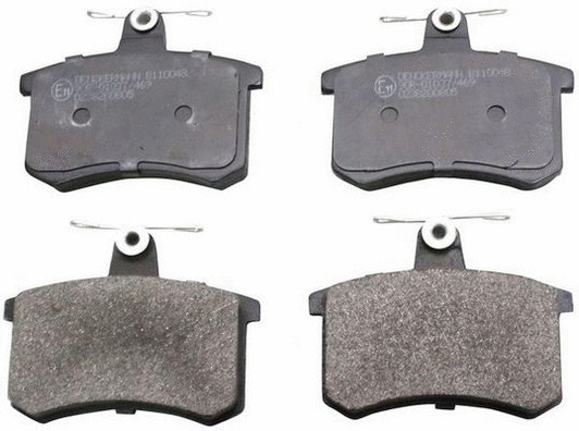 Kit de plaquettes de frein, frein à disque DENCKERMANN B110048