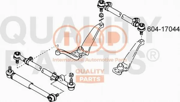 Rotule de barre de connexion IAP QUALITY PARTS 604-17044