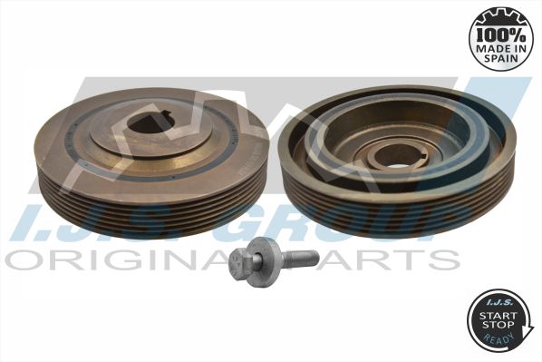 Kit de poulies, vilebrequin IJS GROUP 17-1103SET