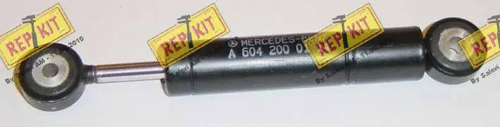 Amortisseur de vibrations, courroie trapézoïdale à nervures REPKIT RKT2308