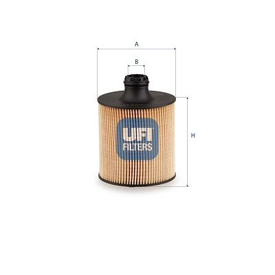 Filtre à huile UFI 25.284.00