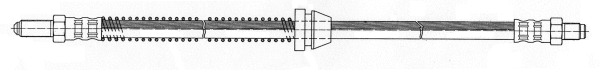 Flexible de frein CEF 511244