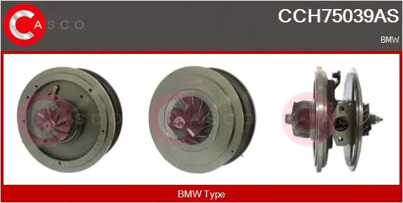 Groupe carter, turbocompresseur CASCO CCH75039AS