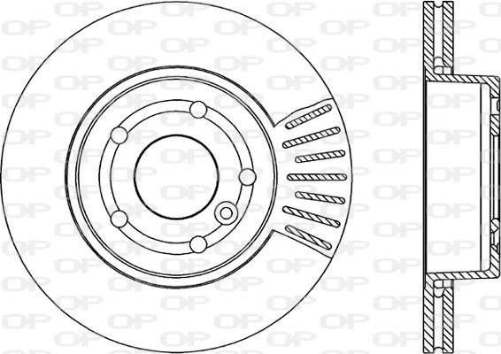 Disque de frein OPEN PARTS BDR1749.20