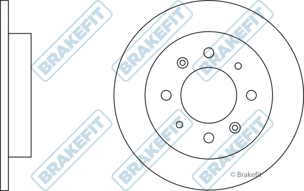 Disque de frein APEC SDK6404