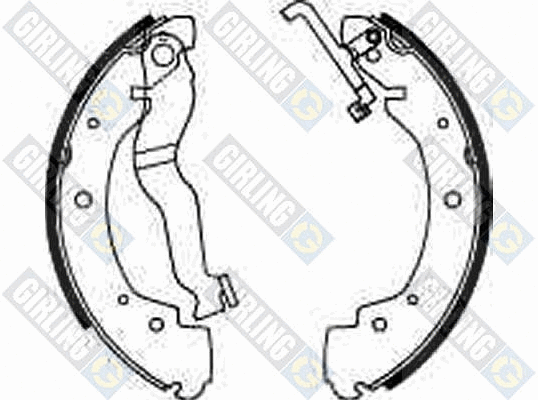 Jeu de mâchoires de frein GIRLING 5185303