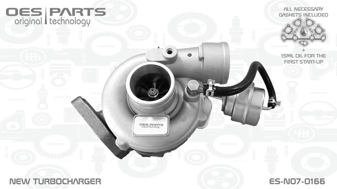 Turbocompresseur, suralimentation OES PARTS ES-N07-0166