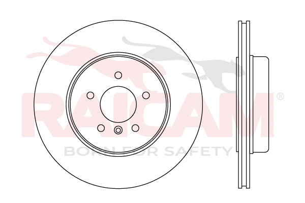 Disque de frein RAICAM RD01522