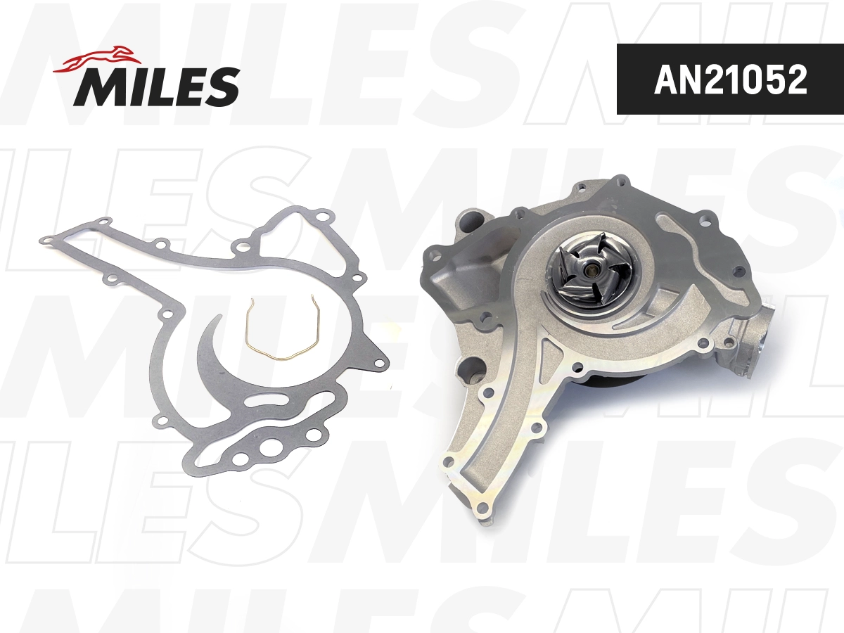 Pompe à eau, refroidissement du moteur MILES AN21052