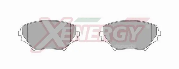 Kit de plaquettes de frein, frein à disque AP XENERGY X40825
