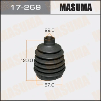 Jeu de joints-soufflets, arbre de commande MASUMA 17-269