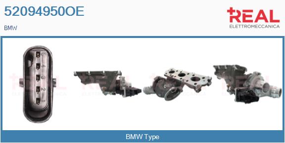 Turbocompresseur, suralimentation REAL 52094950OE