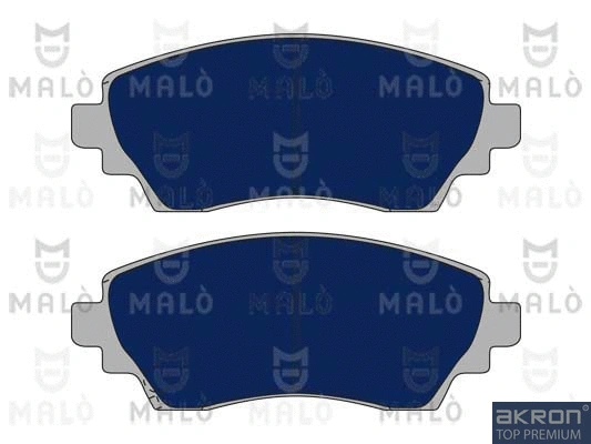 Kit de plaquettes de frein, frein à disque AKRON-MALÒ 1050747