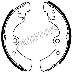 Jeu de mâchoires de frein TRUSTING 067.146