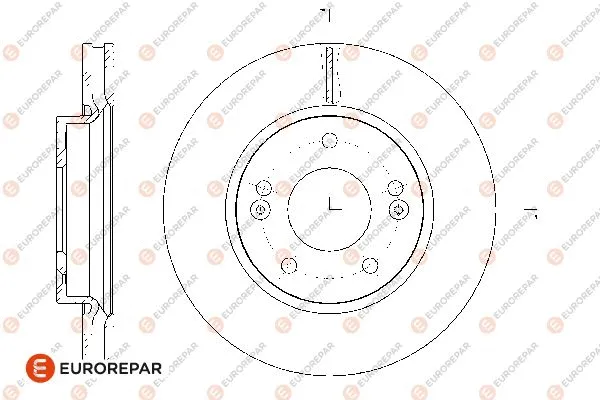 Disque de frein EUROREPAR 1667853580