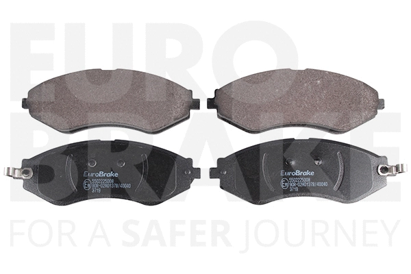 Kit de plaquettes de frein, frein à disque EUROBRAKE 5502225008
