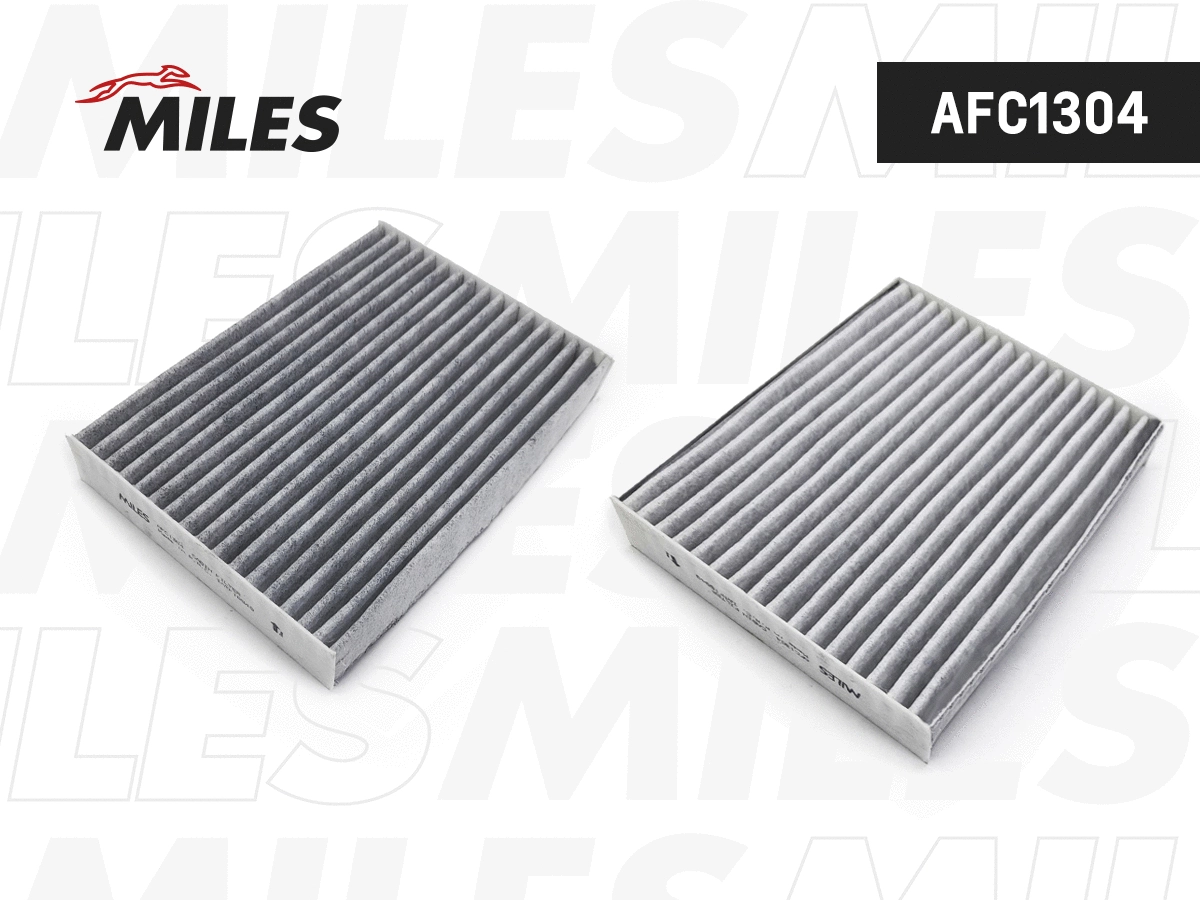 Filtre, air de l'habitacle MILES AFC1304