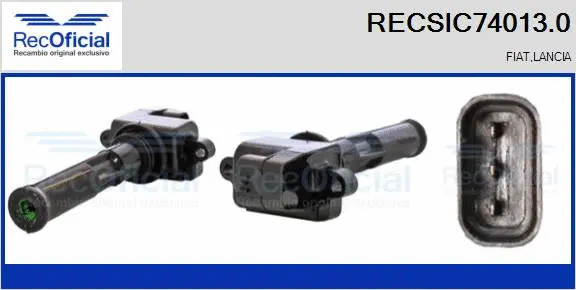 Bobine d'allumage RECOFICIAL RECSIC74013.0