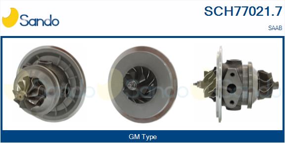 Groupe carter, turbocompresseur SANDO SCH77021.7