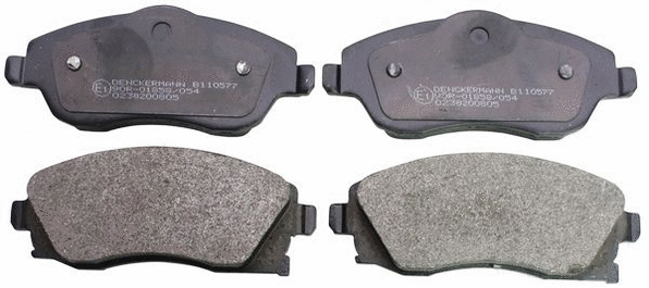 Kit de plaquettes de frein, frein à disque DENCKERMANN B110577