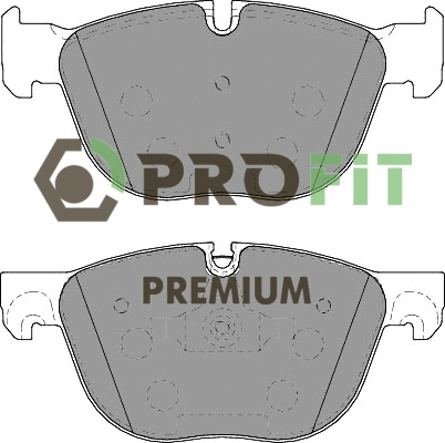 Kit de plaquettes de frein, frein à disque PROFIT 5005-4052