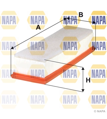Filtre à air NAPA NFA1285