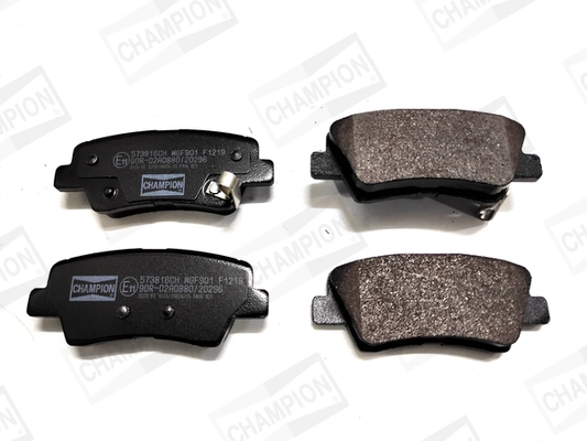 Kit de plaquettes de frein, frein à disque CHAMPION 573816CH