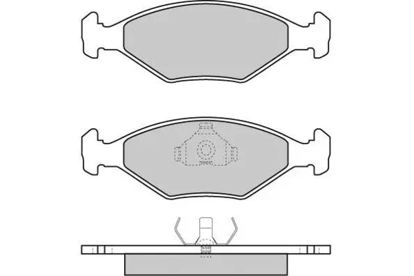 Kit de plaquettes de frein, frein à disque E.T.F. 12-0343-1