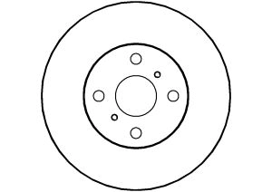 Disque de frein ABTEX BD1191V