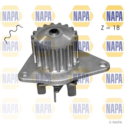 Pompe à eau, refroidissement du moteur NAPA NWP1146