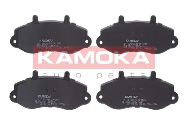 Kit de plaquettes de frein, frein à disque KAMOKA JQ1012584