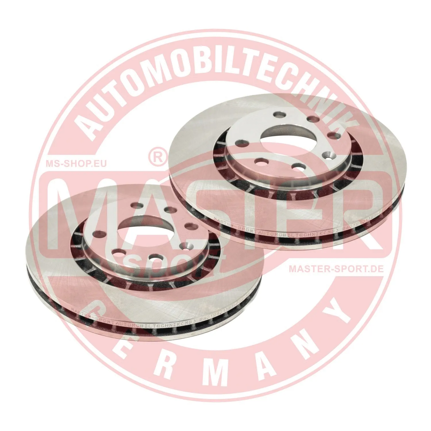 Disque de frein MASTER-SPORT GERMANY 24012401151-SET-MS