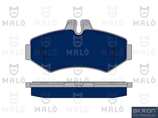 Kit de plaquettes de frein, frein à disque AKRON-MALÒ 1050388