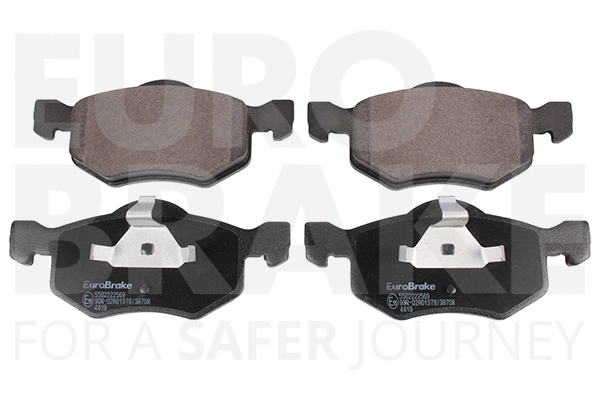 Kit de plaquettes de frein, frein à disque EUROBRAKE 5502222569
