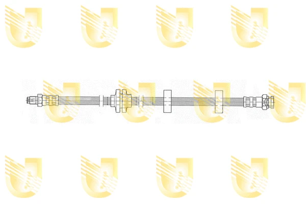 Flexible de frein UNIGOM 377671