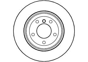 Disque de frein ABTEX BD1024V
