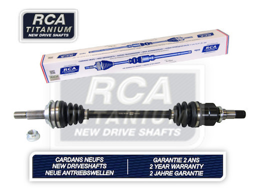 Arbre de transmission RCA FRANCE T914N