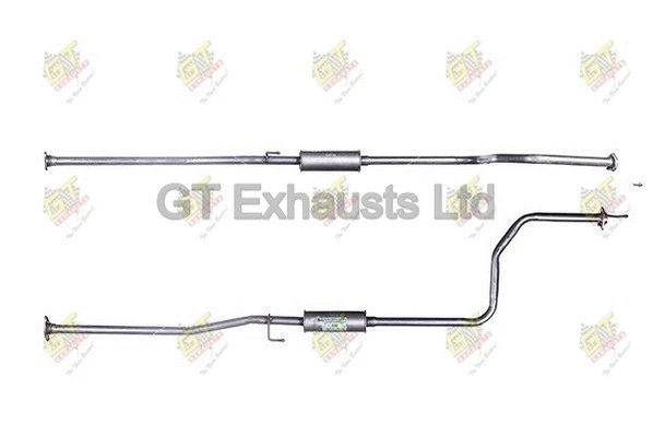 Silencieux central GT Exhausts GHA229