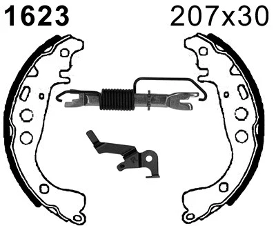 Jeu de mâchoires de frein BSF 06528X