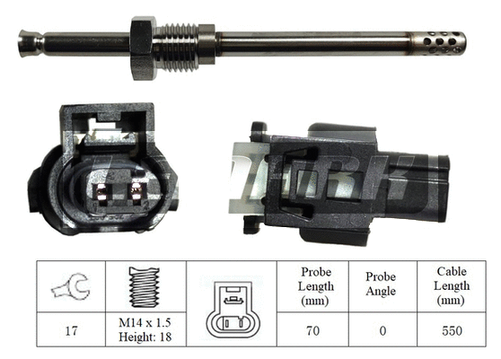 Capteur, température des gaz LEMARK LXT029